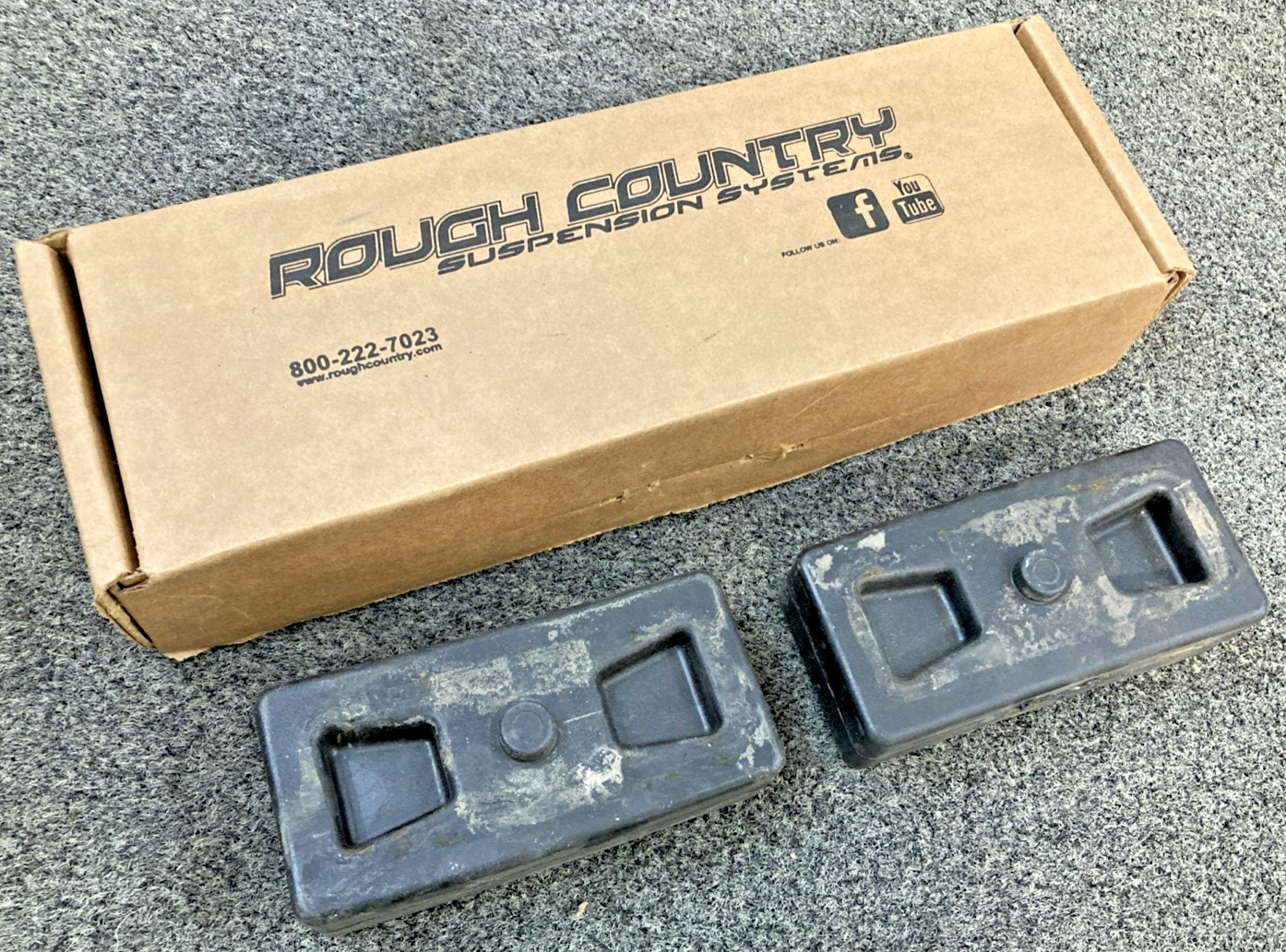 Genuine Rough Country 6591 Lift Block Kit 1.5"