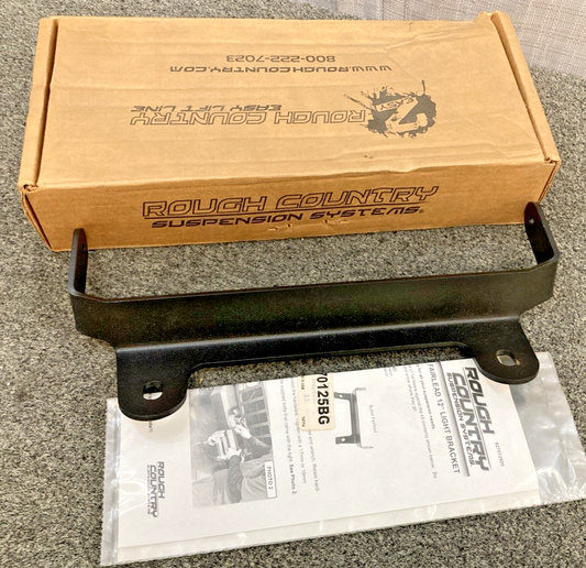 New Genuine Rough Country 70127 Fairlead 12" Led Dual Row Light Bar Mnt Bracket