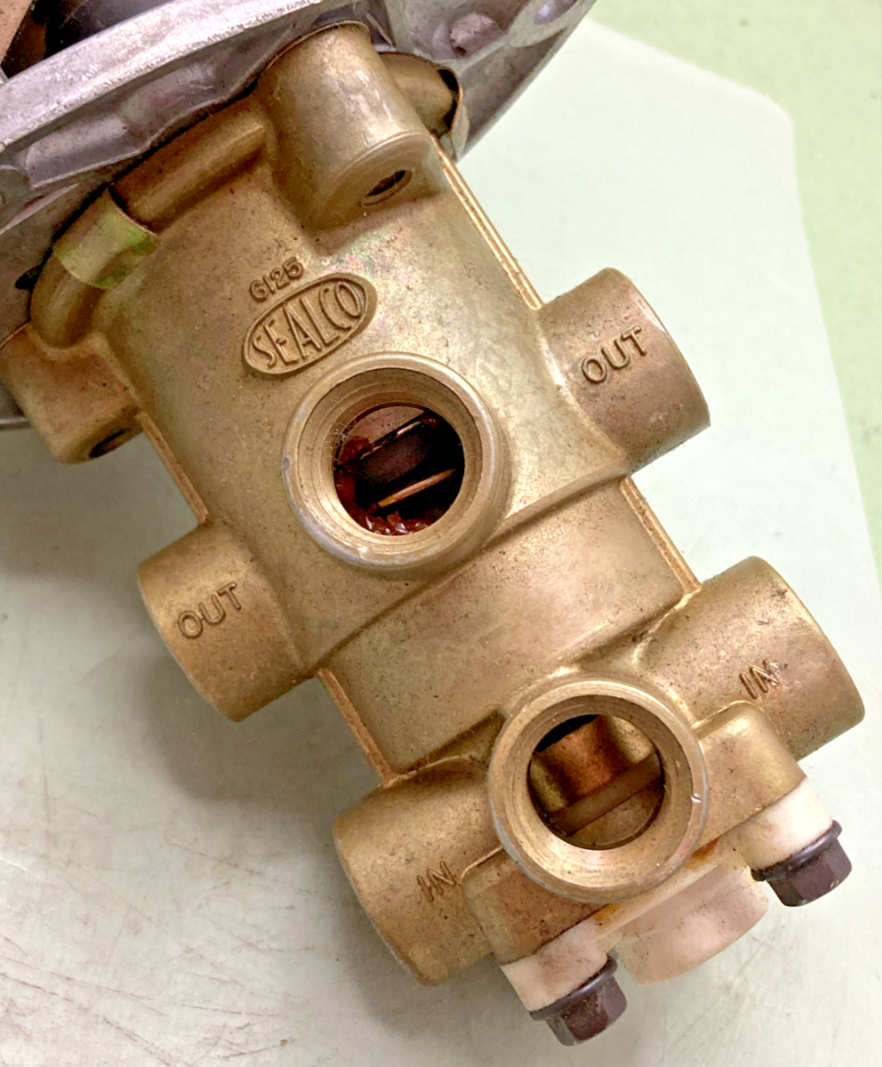 New Genuine Sealco 6125 Single Circuit Foot Valve