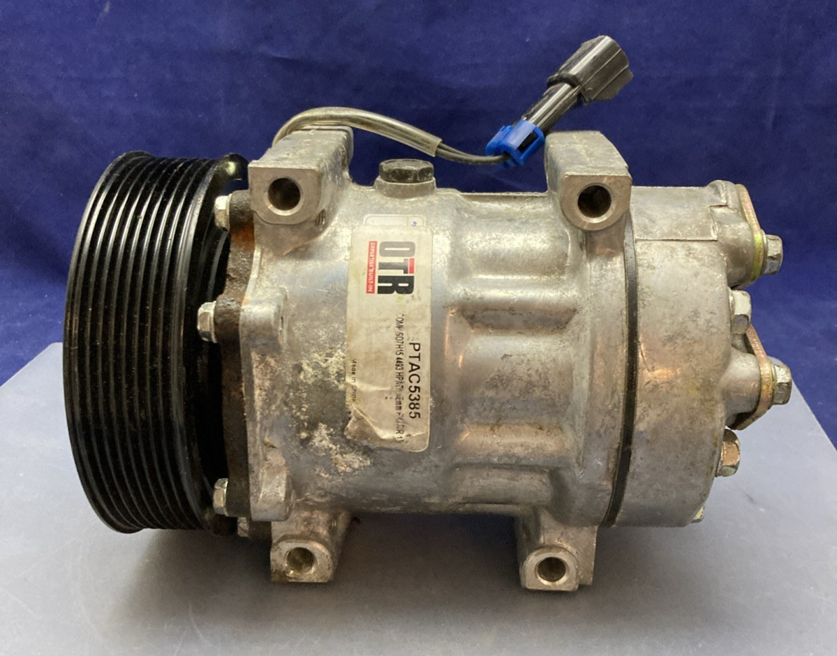 New Genuine OTR PTAC5385 12V 8-Groove Pulley A/C Compressor with 132mm Clutch