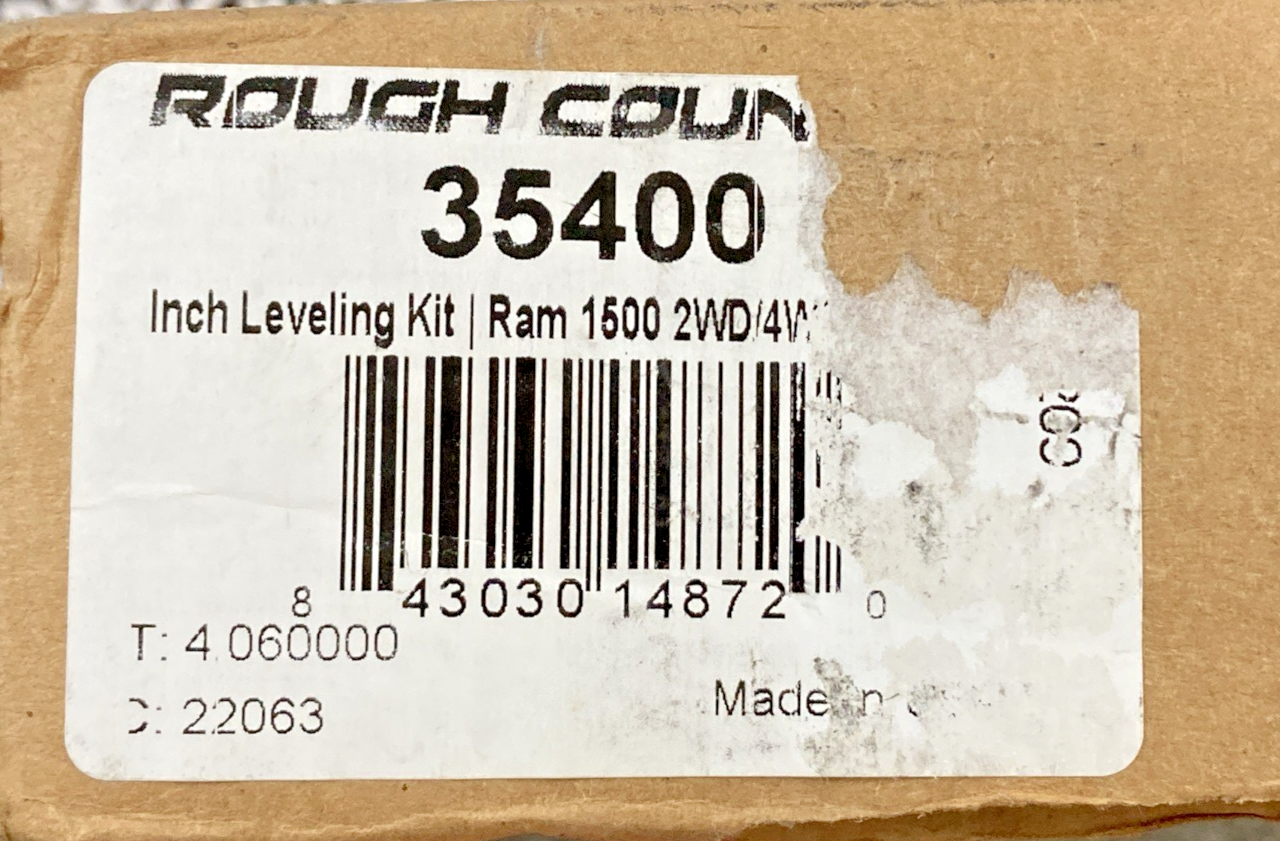 New Genuine Rough Country 35400 Inch Leveling Kit for Ram 1500