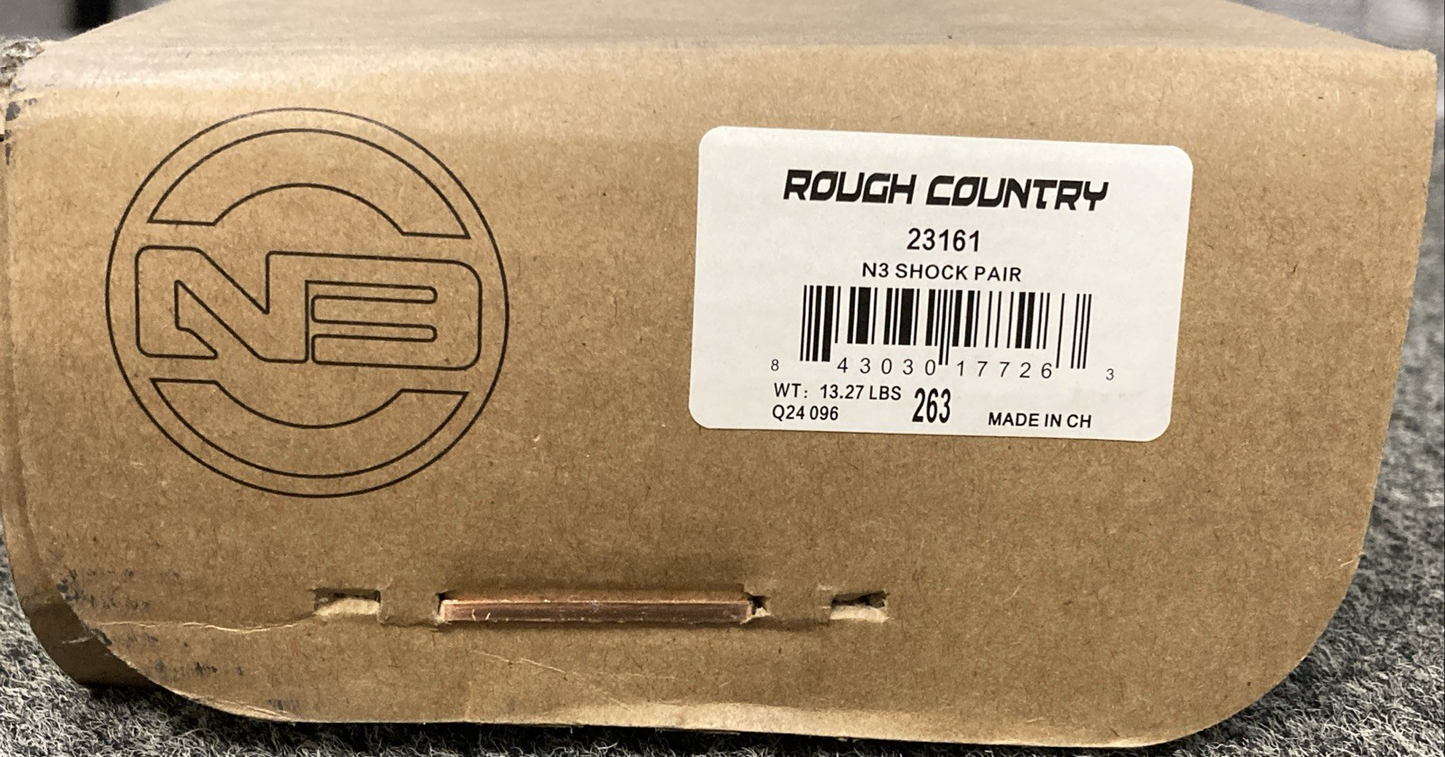 New Genuine Rough Country 23161 Shock Pair N3