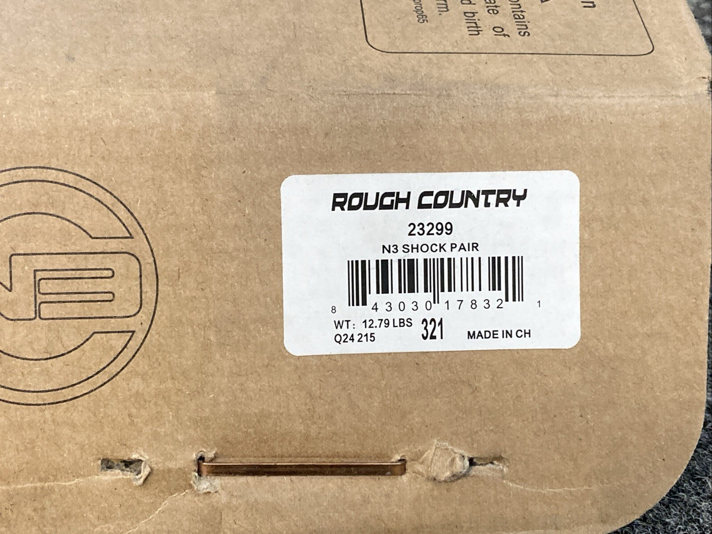New Genuine Rough Country 23299 Rear Shock Pair N3 0-2.5", Jeep Grand Cherokee