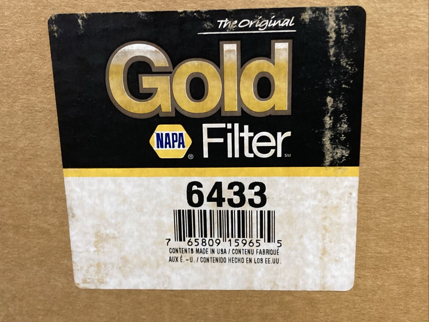 New Genuine Napa Gold 6433 Air Filter