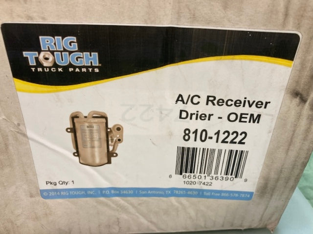 Rig Tough 810-1222 A/C Receiver Drier New Genuine