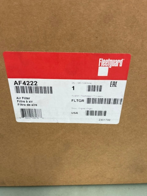 Fleetguard AF4222 Air Filter New Genuine
