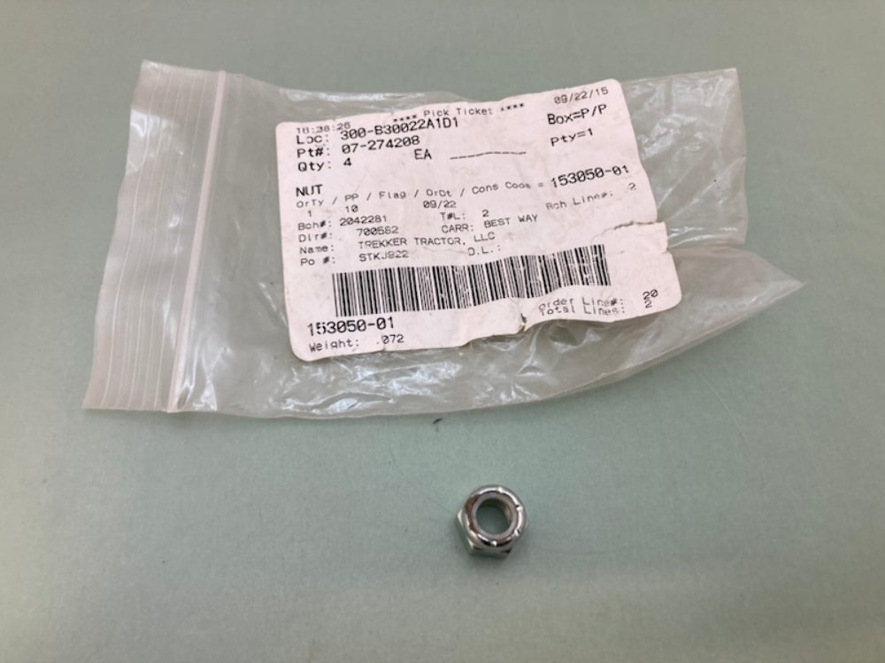 Qty 4 Terex 274208 Locknut New Replaces