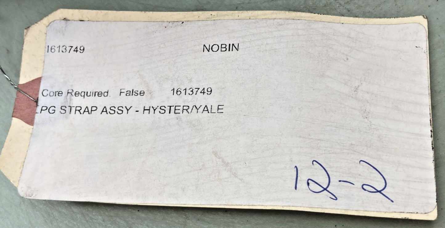 New Replaces Hyster 1613749 Propane Strap Assy