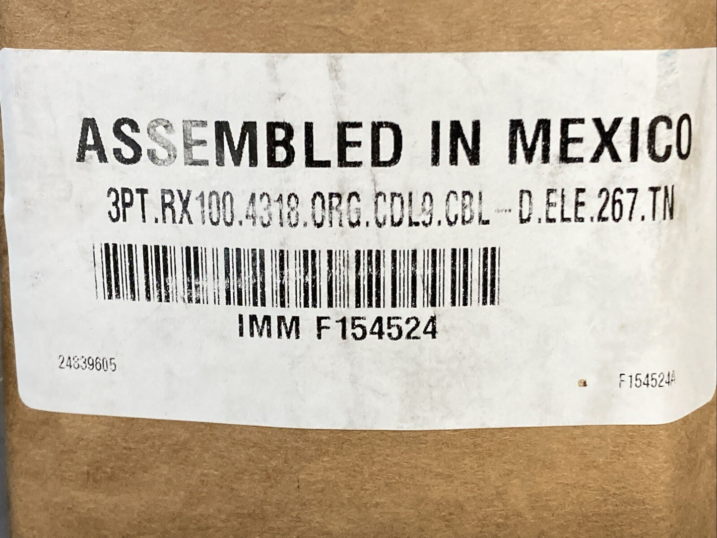 New Genuine IMMI F154524 SEAT BELT,DRVR,ISRI,AIR,W/IND
