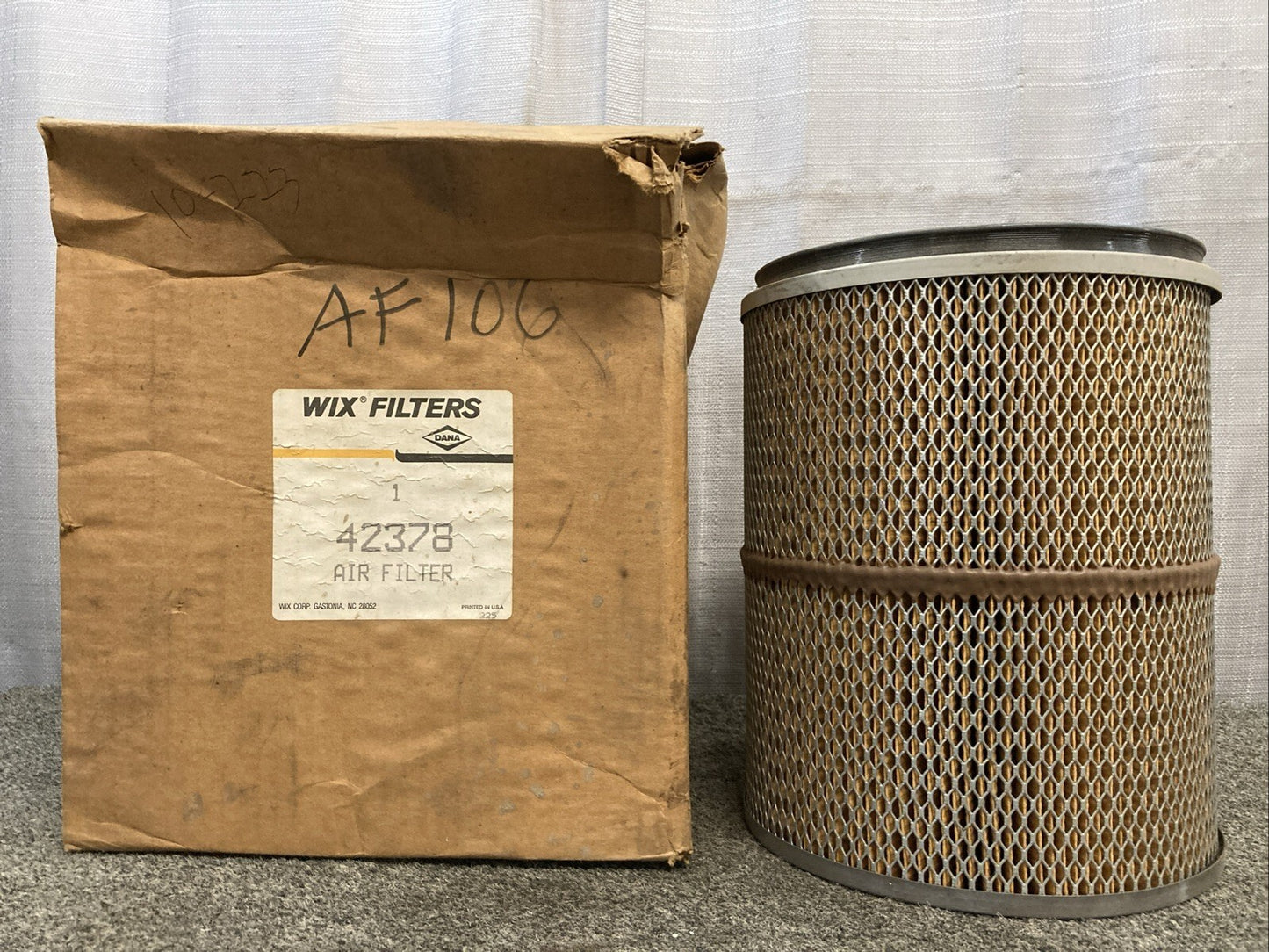 New Genuine Wix 42378 Air Filter