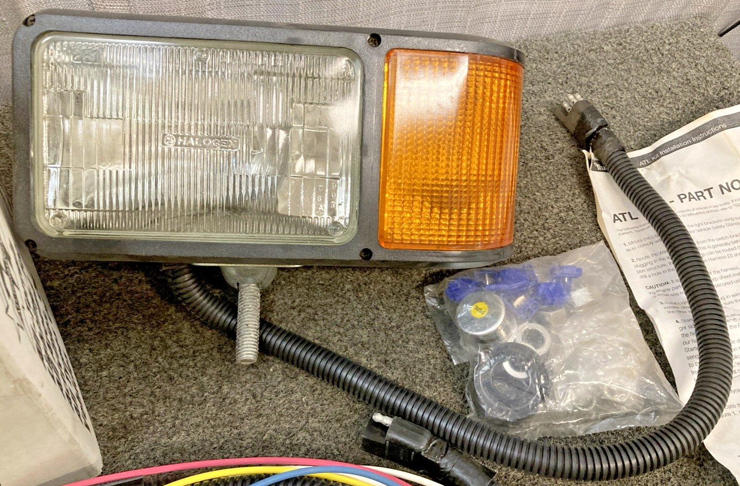 New Genuine Truck Lite 80800 Snow Plow Lighting Kit Incomplete Kit