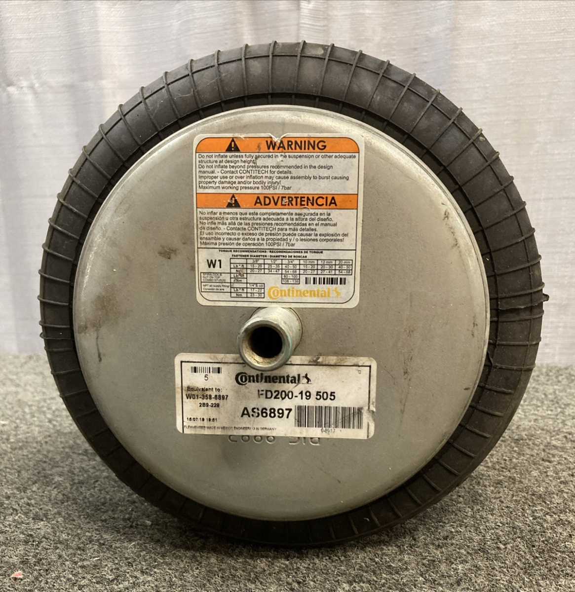 New Genuine Continental FD200-19 505 AIR SPRING AS6897 Contitech