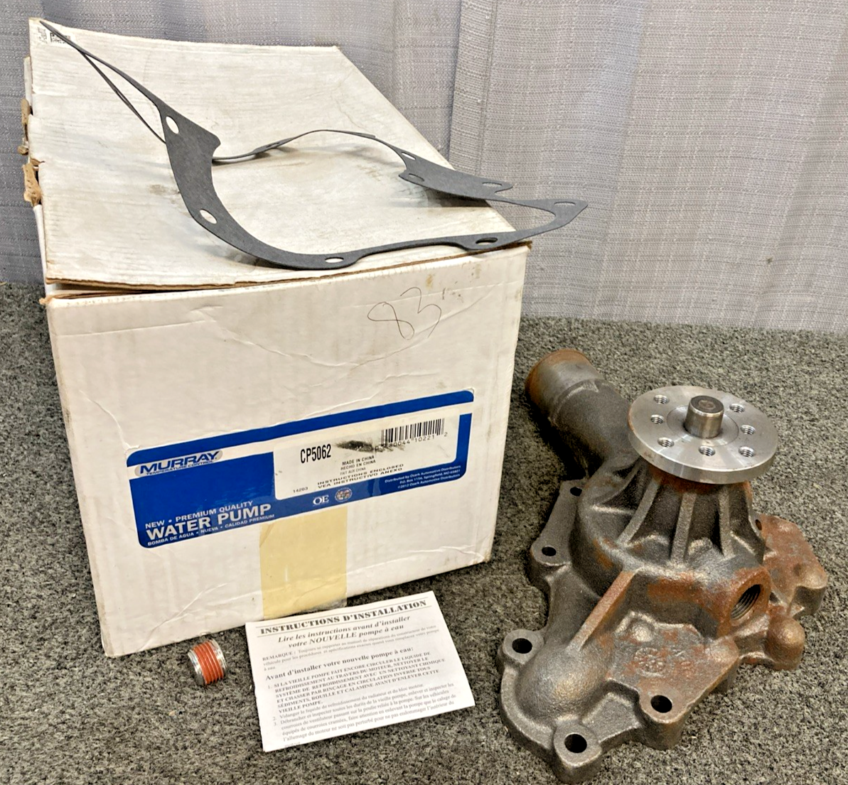 New Genuine Murray CP5062 Water Pump