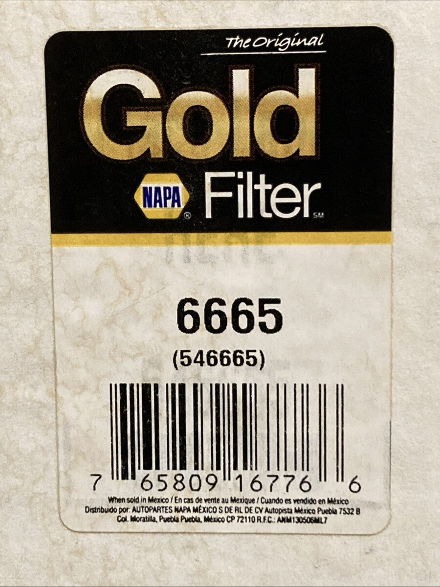 New Genuine Napa Gold 6665 Air Filter
