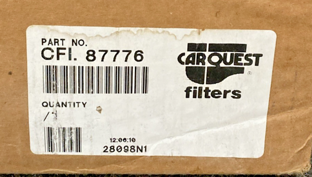 New Genuine Carquest 87776 Air Filter