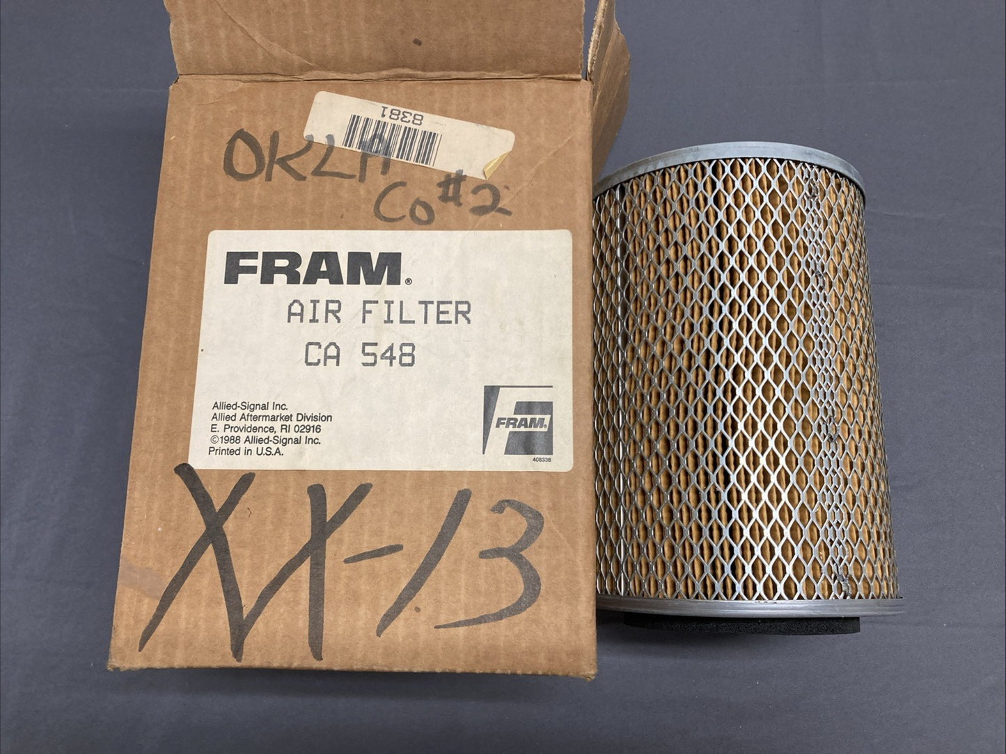New Genuine Fram CA584 Air Filter