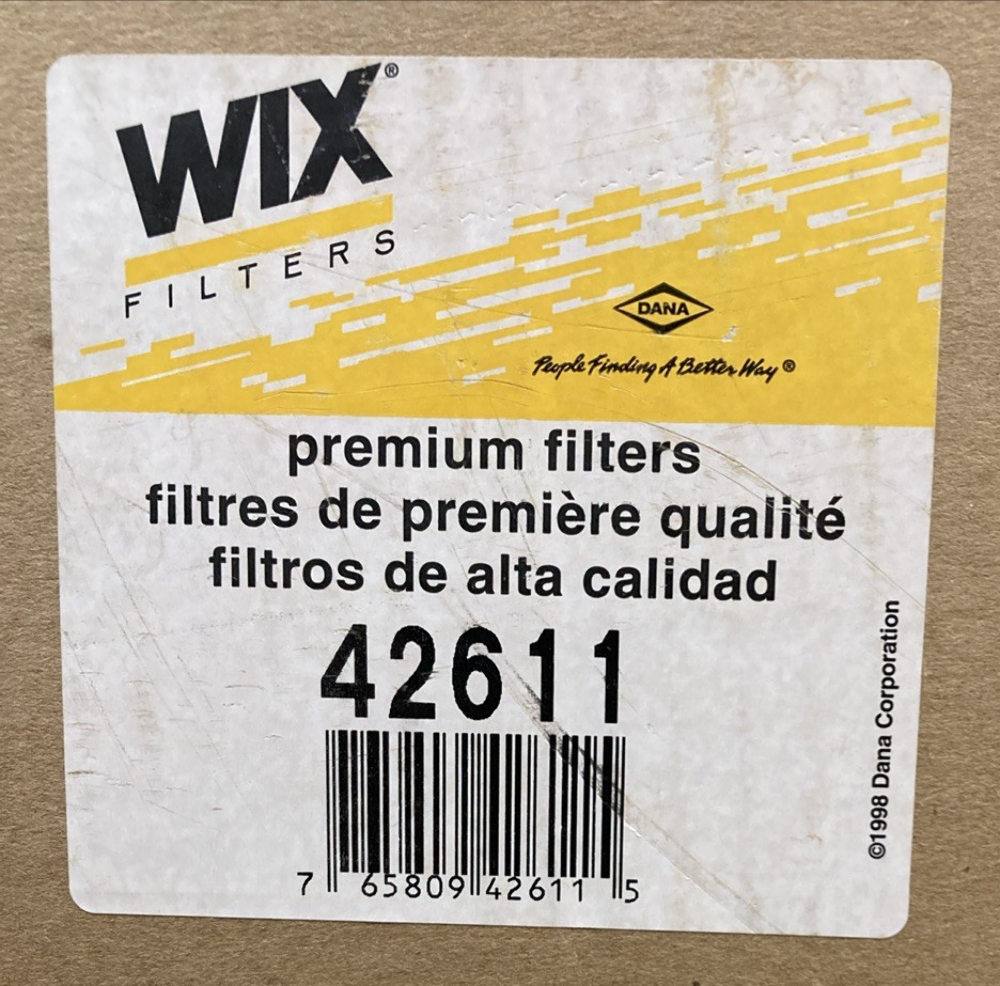New Genuine Wix 42611 Air Filter