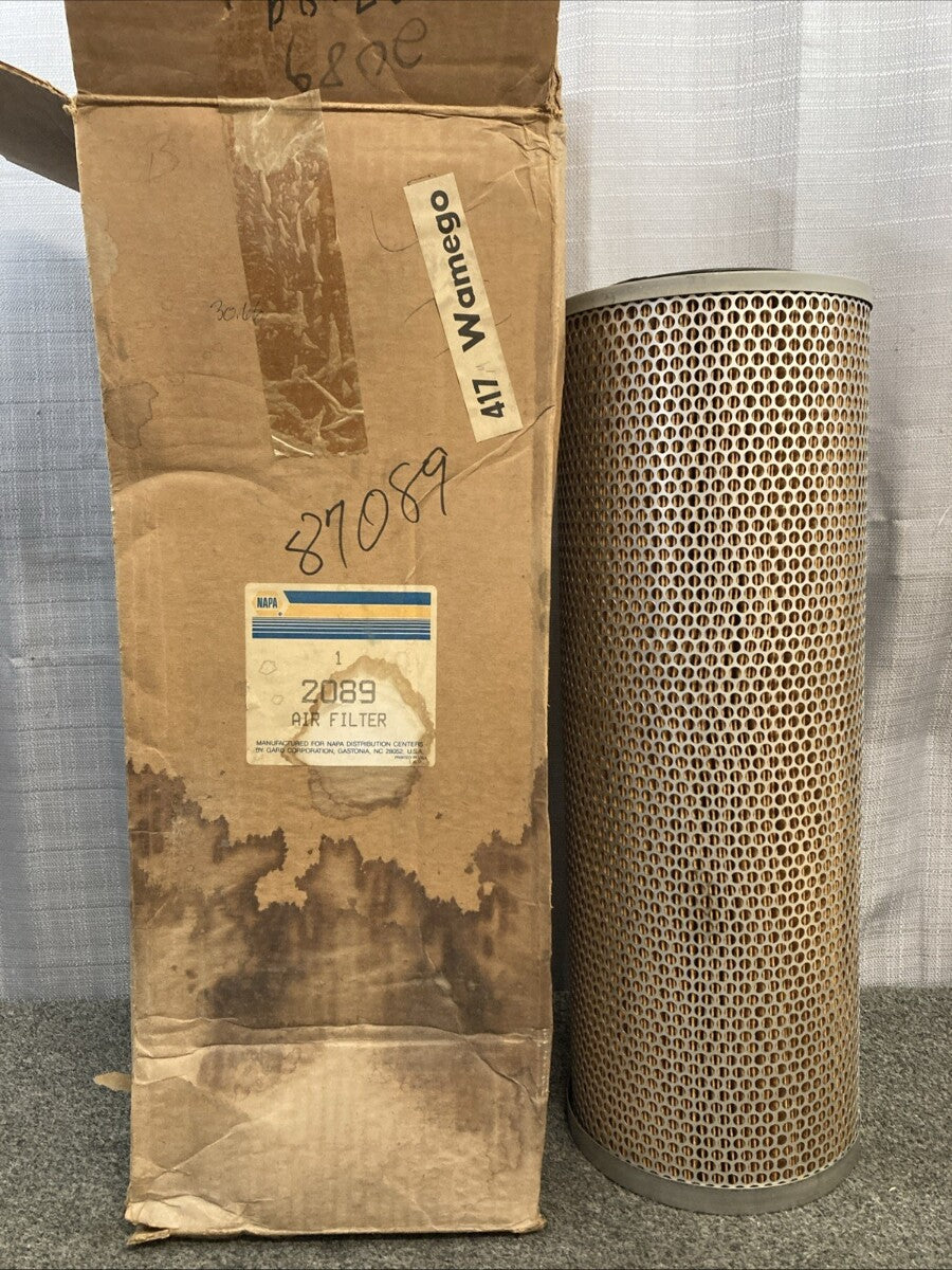New Genuine Napa 2089 Air Filter