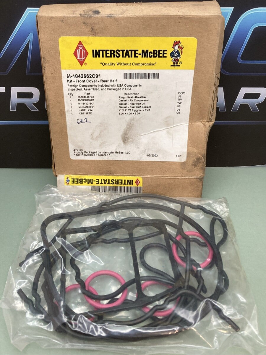 New Genuine Interstate-McBee M-1842662C91 Engine Cover Kit Front, Rear Half