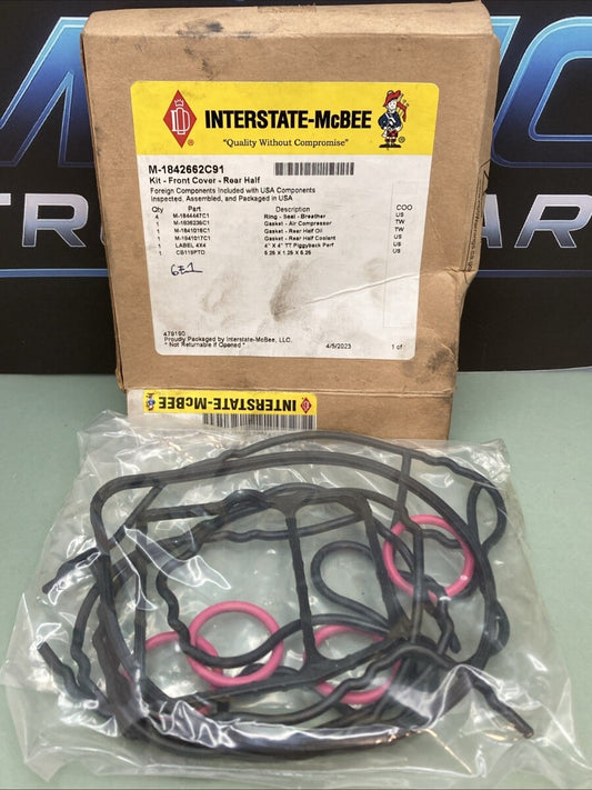 New Genuine Interstate-McBee M-1842662C91 Engine Cover Kit Front, Rear Half