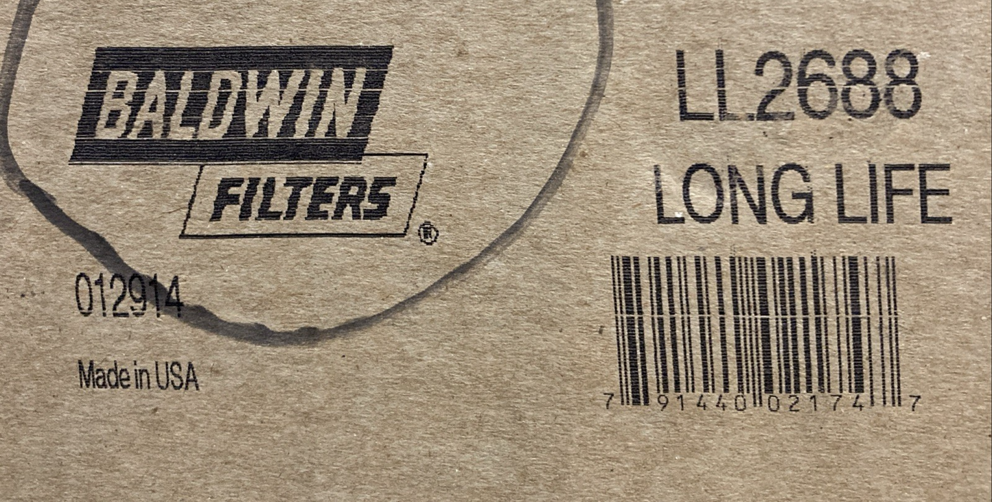 New Genuine Baldwin LL2688 Air Filter