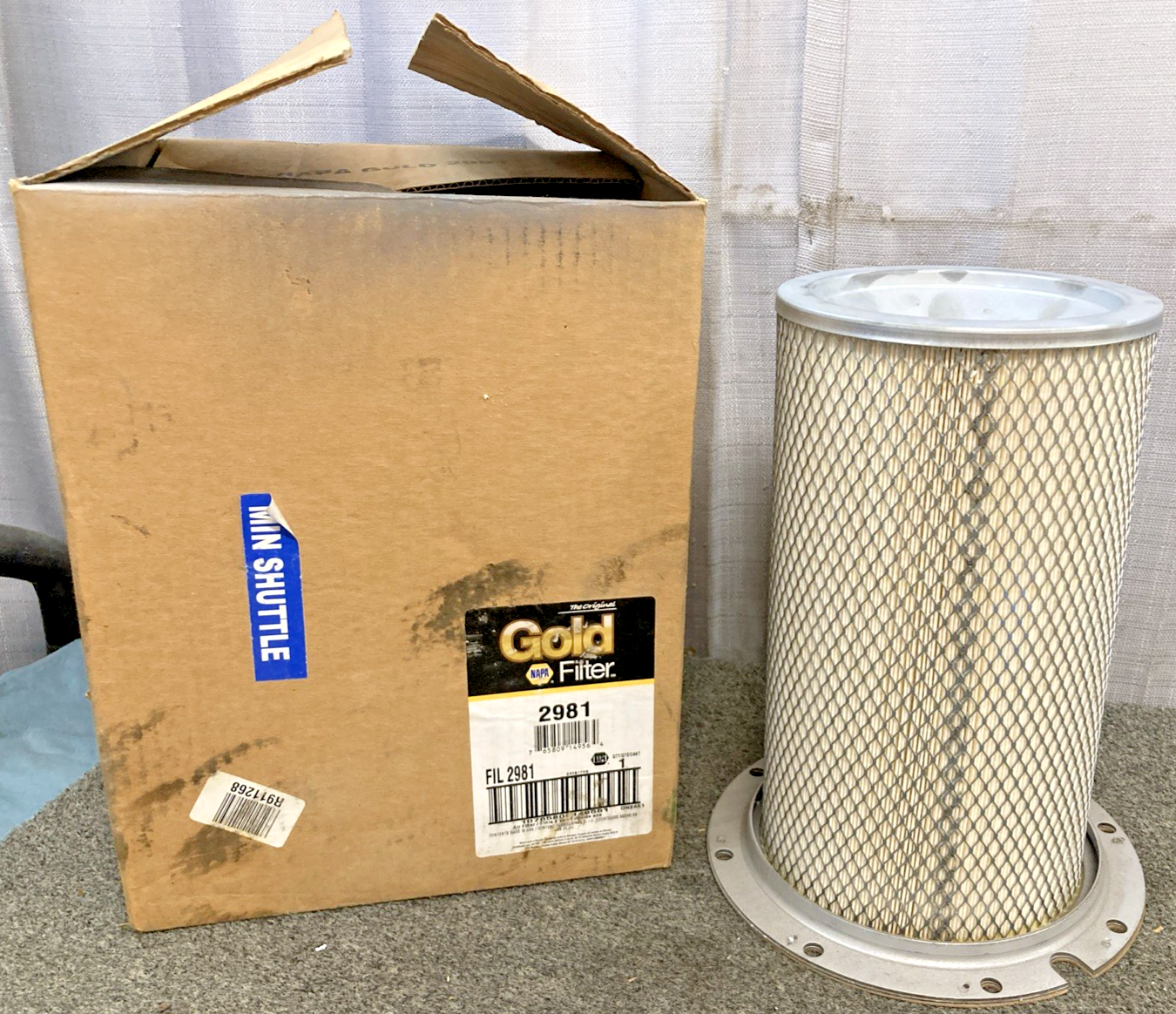 New Genuine Napa 2981 Air Filter
