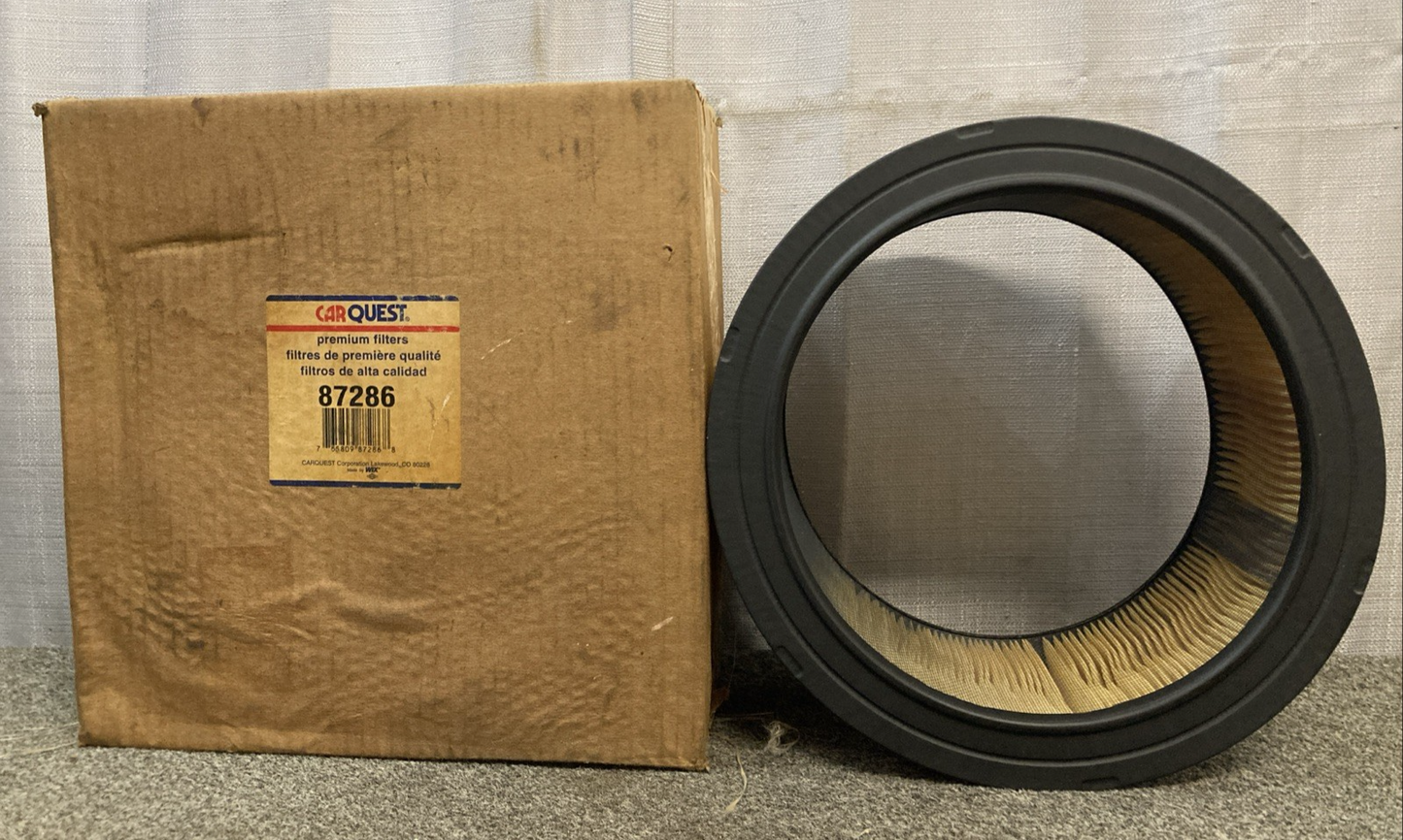 New Genuine Carquest 87286 Air Filter