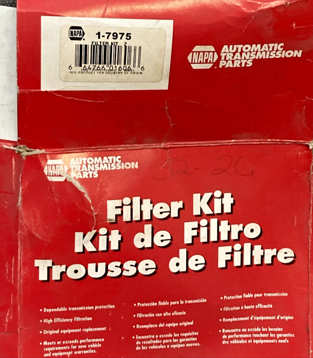 New Genuine Napa 1-7975 Filter Kit