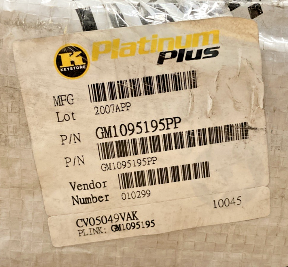 New Replaces Chevrolet GM1095195PP Front Lower Bumper Valance