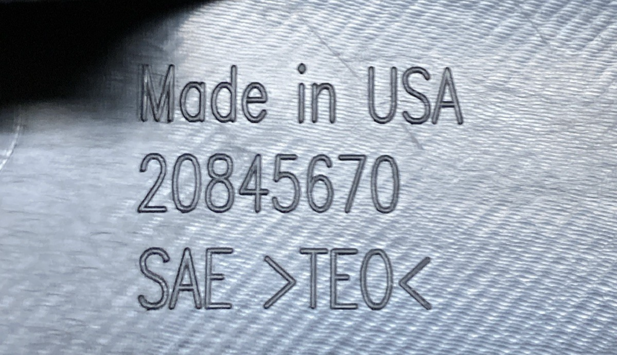 New Genuine Chevrolet 20845670 Front Lower Valance Extension