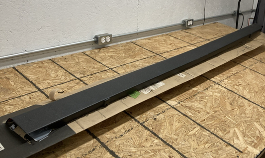 Qty 2 New Genuine Bushwacker 58513 Black Smoothback Bed Rail Cap