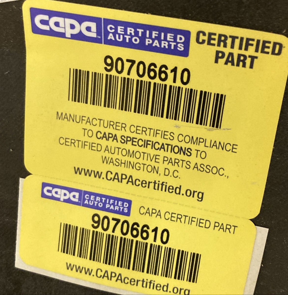 New Genuine CAPA Certified 907066110 Platinum Plus Bumper Cover Front Upper