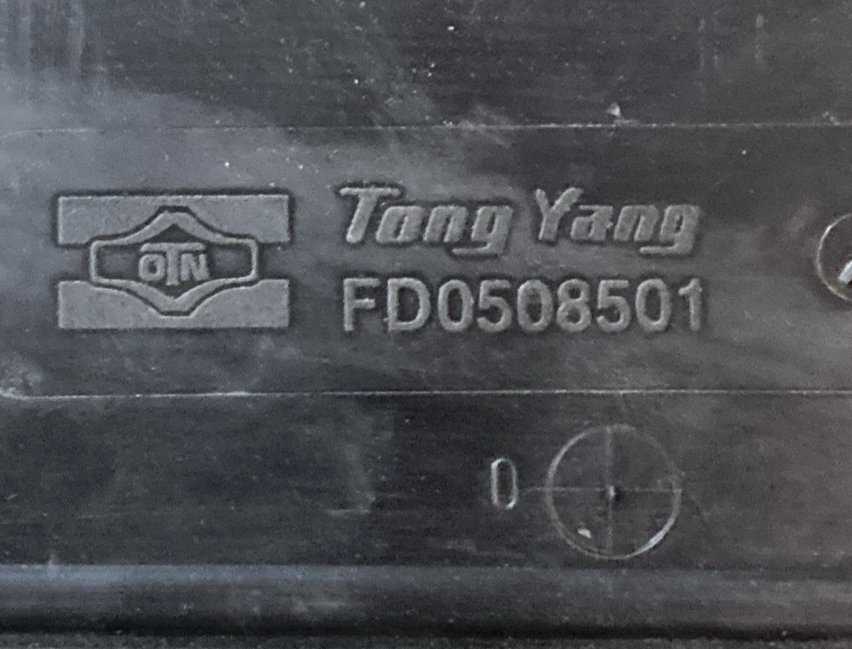 New Genuine Tong Yang FD0508501 Front Apron For Super Duty 08-10