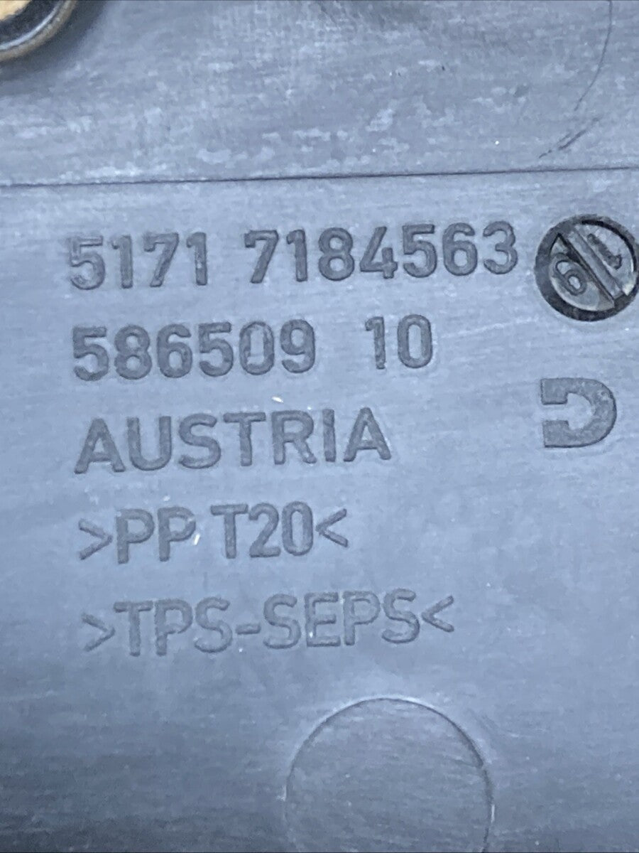 New Genuine BMW 5171 7184563 Rain Tray/ Water Deflector