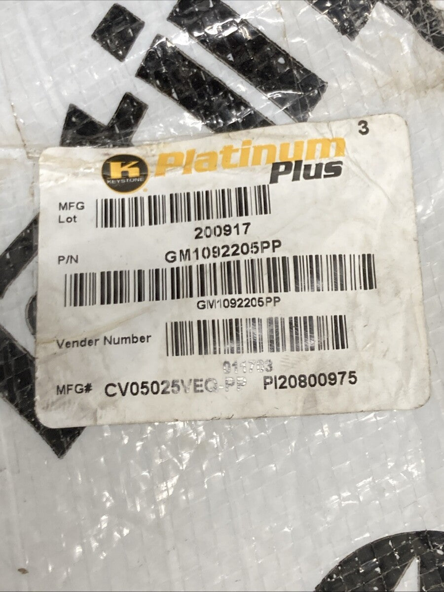New Genuine Platinum Plus CV05025VEQ-PP Front Lower Valance Replaces GM1092205PP