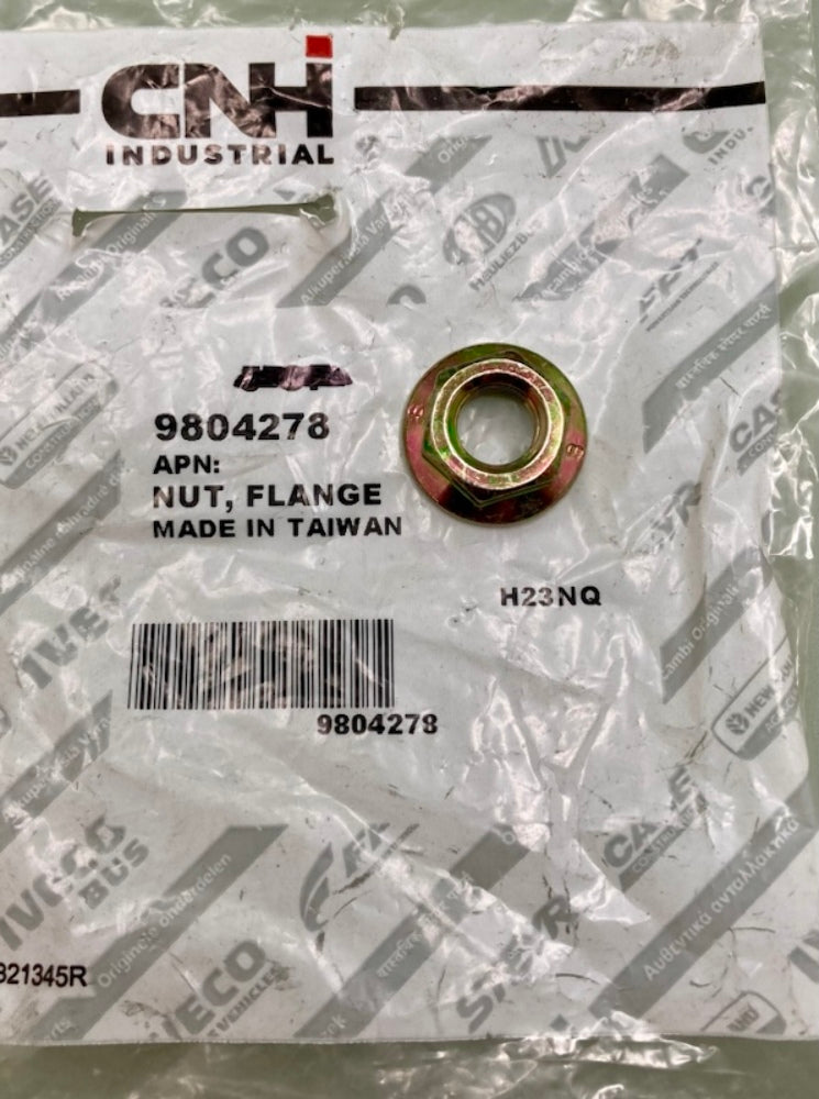 CNH Industrial 9804278 Nut , Flange New Genuine