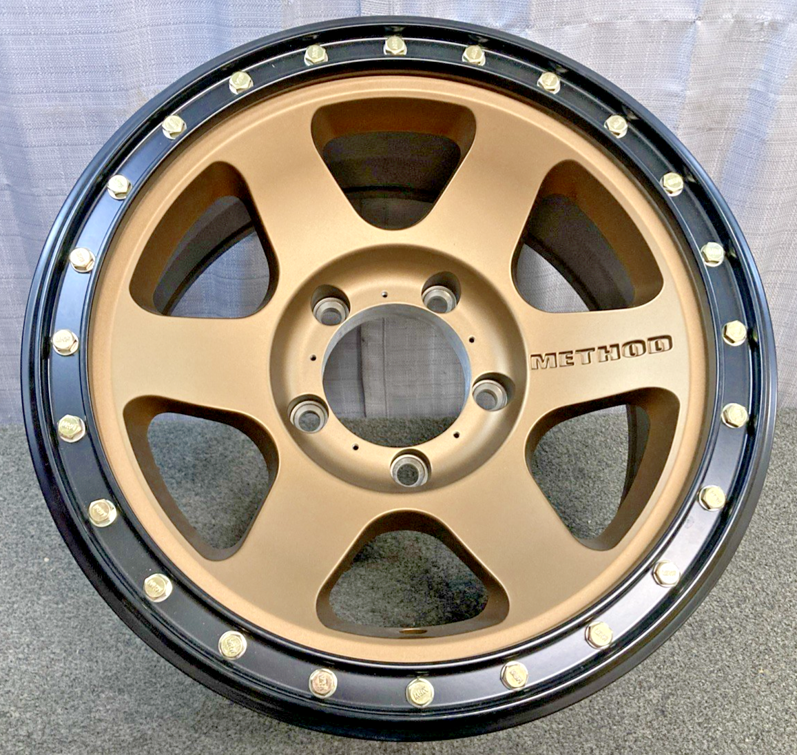 New Genuine Method Race Wheels MR31078555900 17x8.5 5x139.7 108mm Bronze/Black