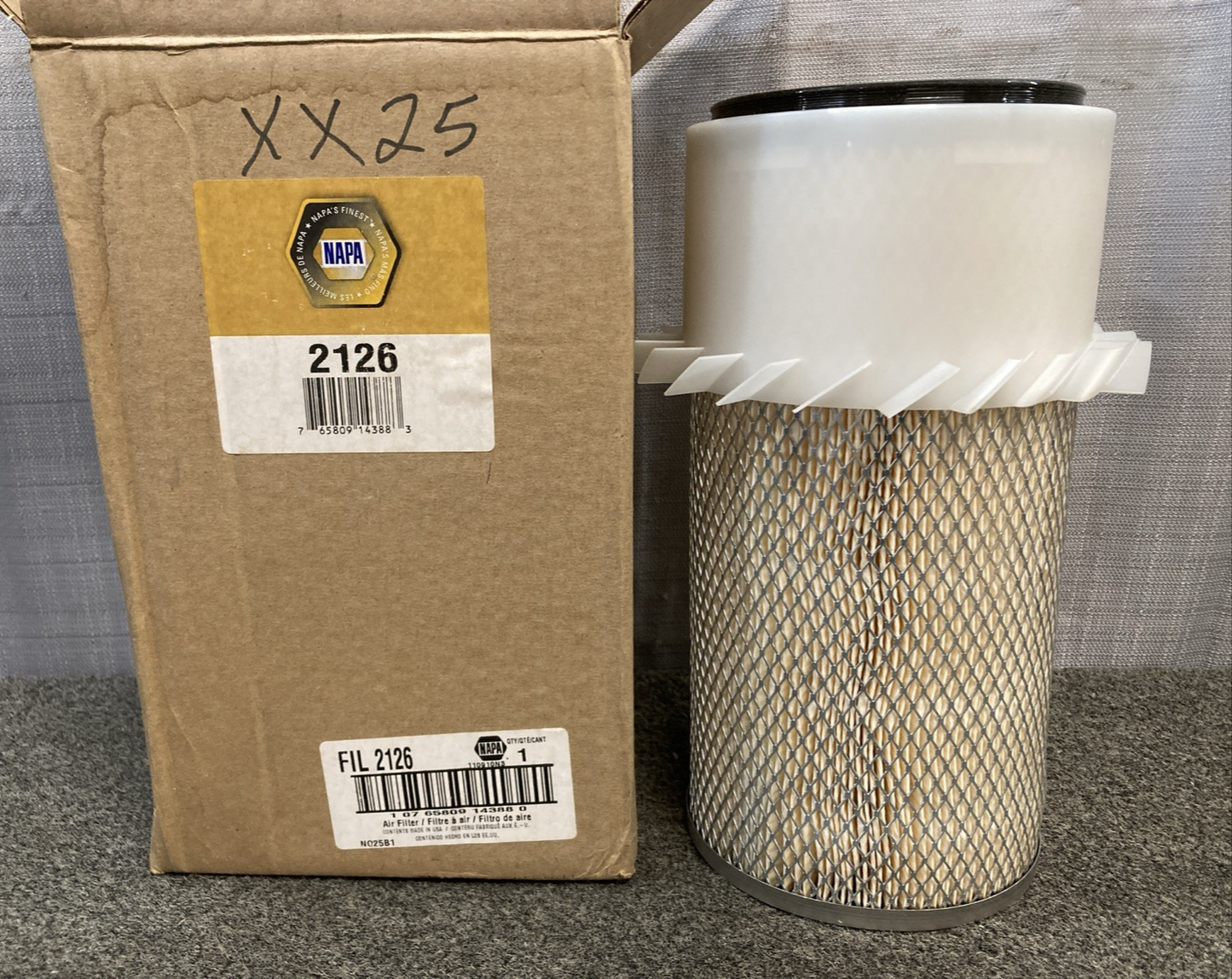 New Genuine Napa Gold 2126 Air Filter