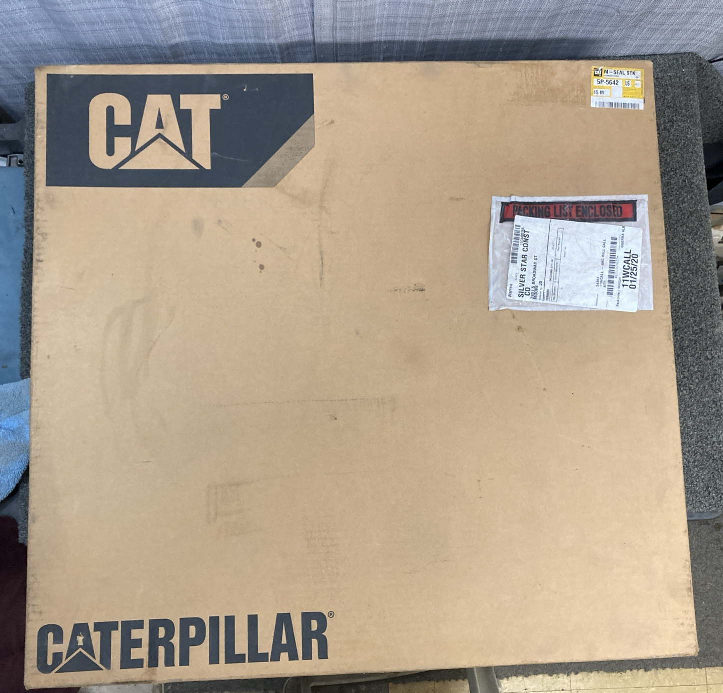 NEW GENUINE Caterpillar 5P5642 Seal 42'