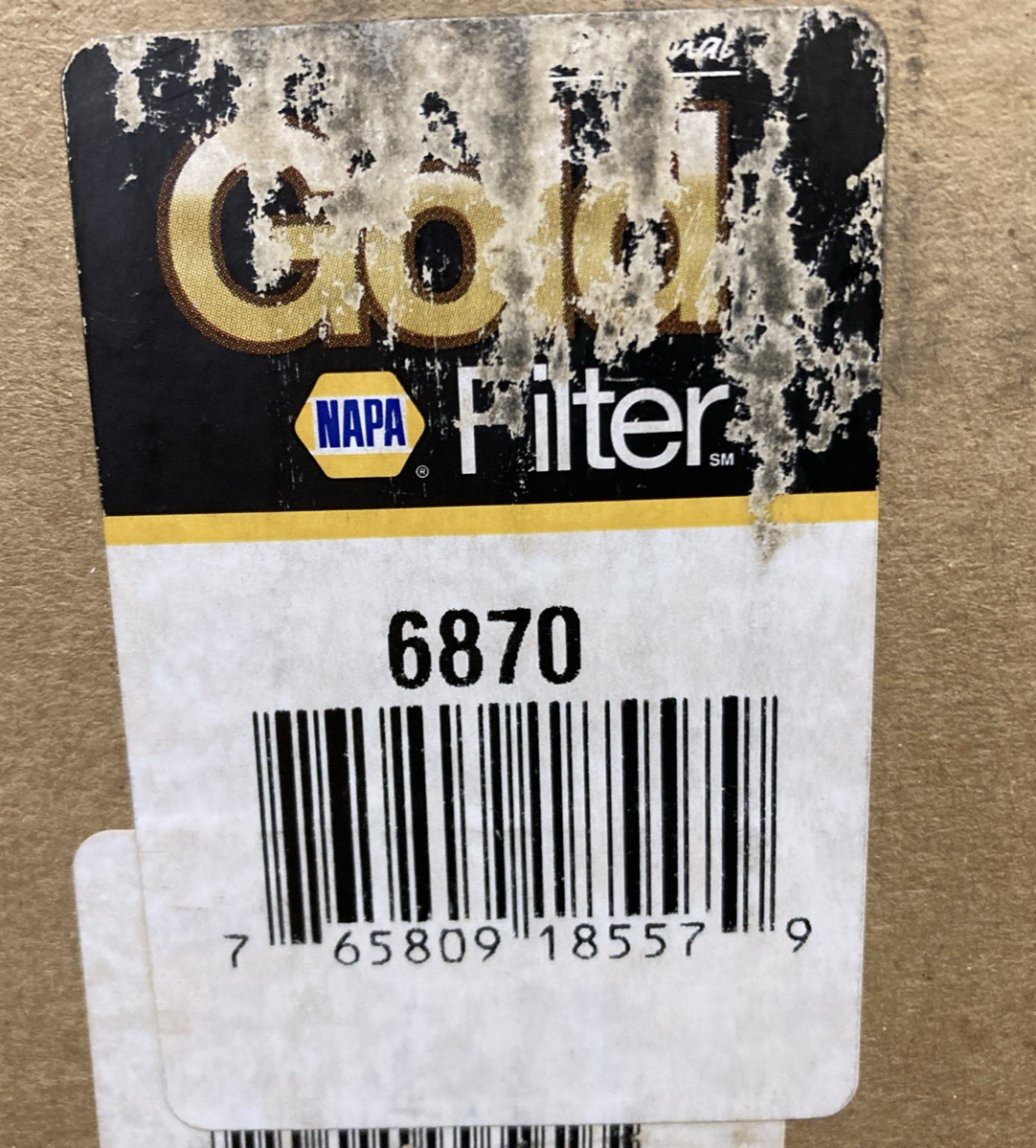 New Genuine Napa Gold 6870 Air Filter