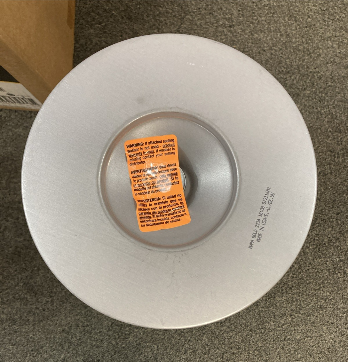 New Genuine Napa Gold 2234 Air Filter