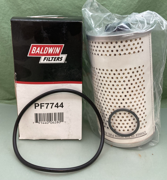 New Genuine Baldwin PF7744 Diesel Fuel Filter Element