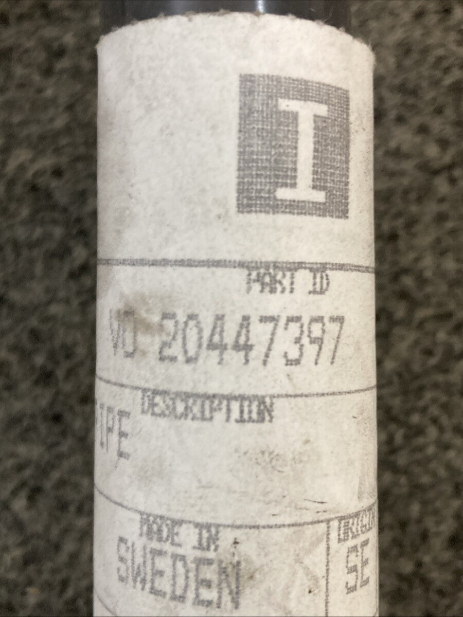New Genuine Volvo 20447397 Heater Supply Line, 1 1/8" Diameter