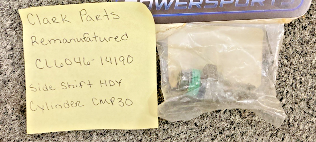 Remanufactured Clark Parts CL6046-14190 Side Shift HDY Cylinder CMP30