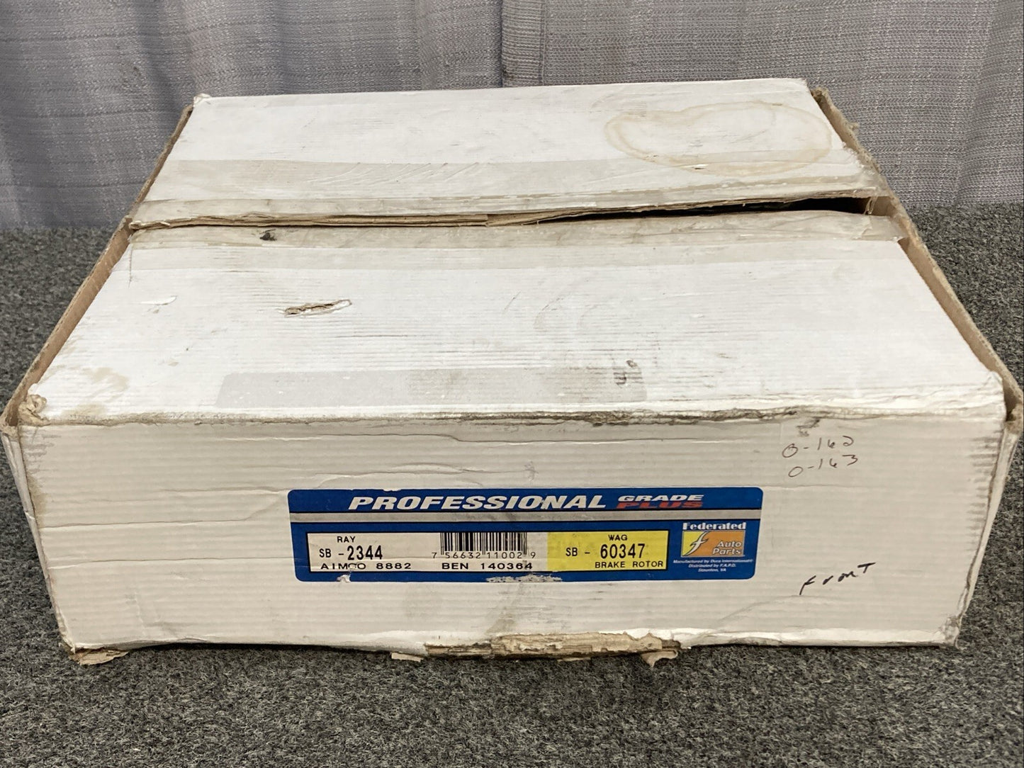 New Genuine DuraGo BD8882 Front Brake Drum