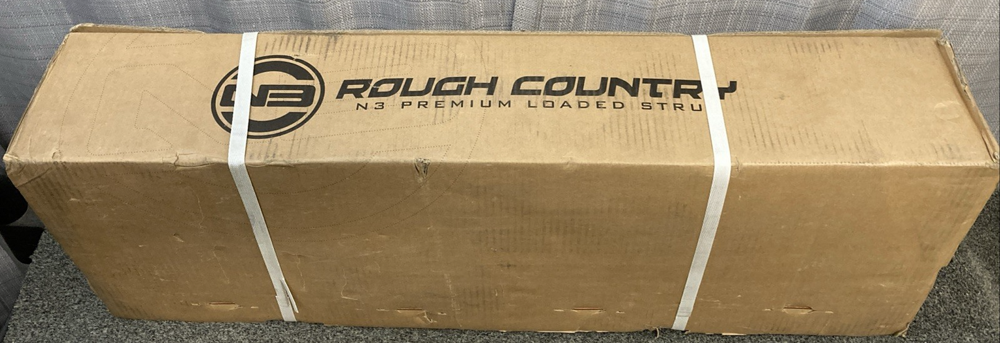 New Genuine Rough Country 501028 Leveling Struts N3, 2.5" Loaded Strut