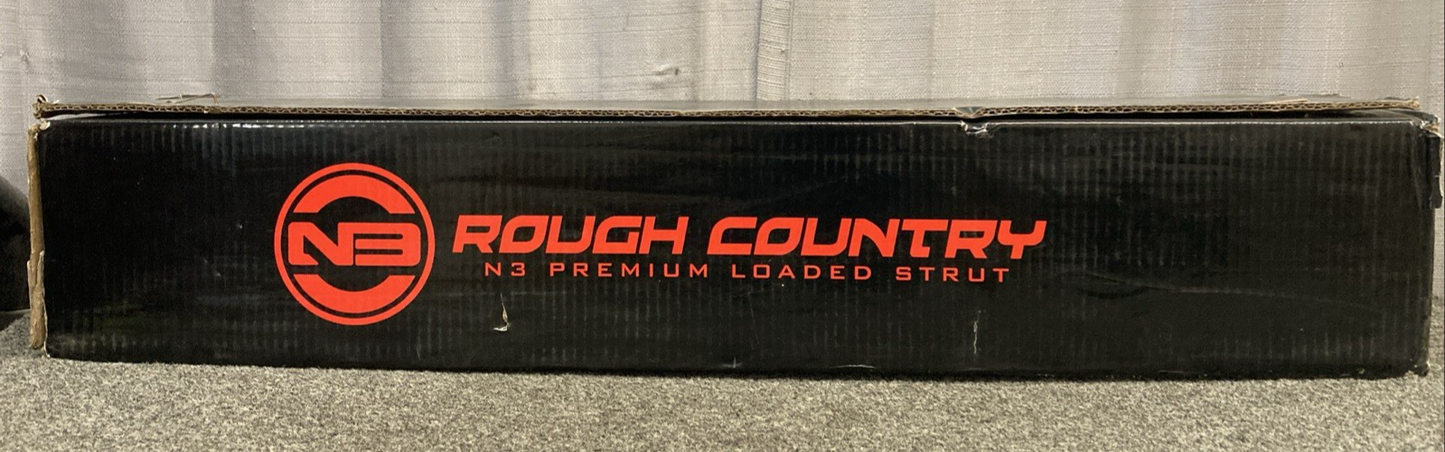 New Genuine Rough Country 501013 Loaded Strut Pair 2.5"